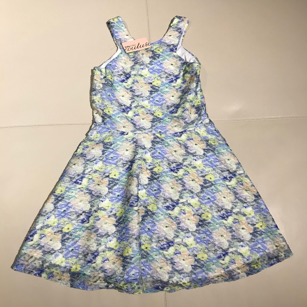 Sally Miller Couture Girls Floral Dress - NWT